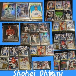 Shohei Ohtani Baseball Card Collection 18 Total Variaus
